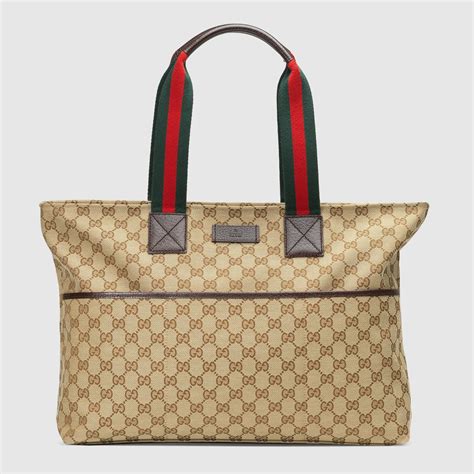 authentic gucci diaper bag tote.